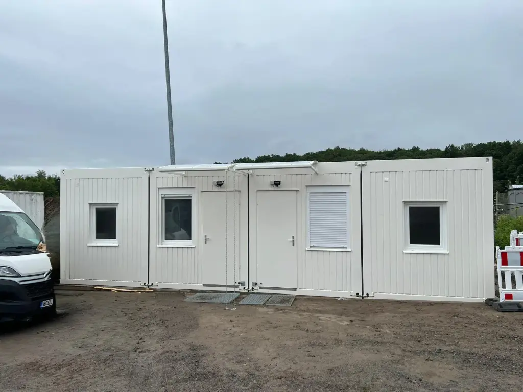 White building